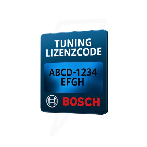 Bosch Gen 1–4 Tuning-Lizenzcode (bis 50 km/h)